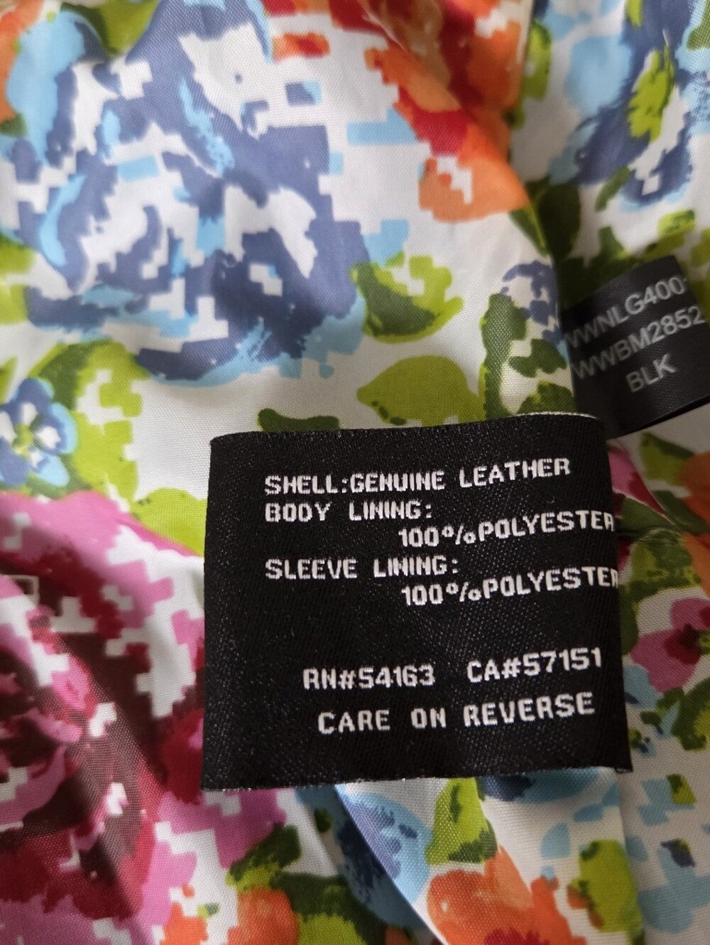 Genuine Leather Black Rivet Jacket - Picture 5 of 10